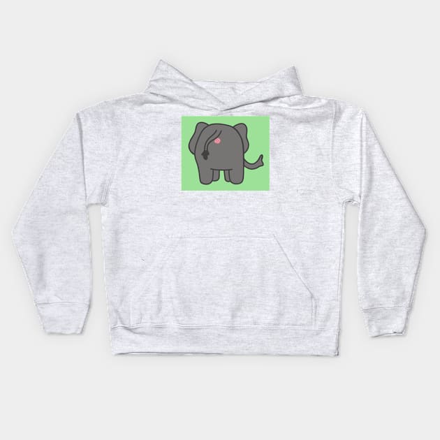 Gayle's Art: Elephant Kids Hoodie by gray-cat